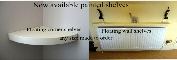 Radiator Covers Painted Shelves